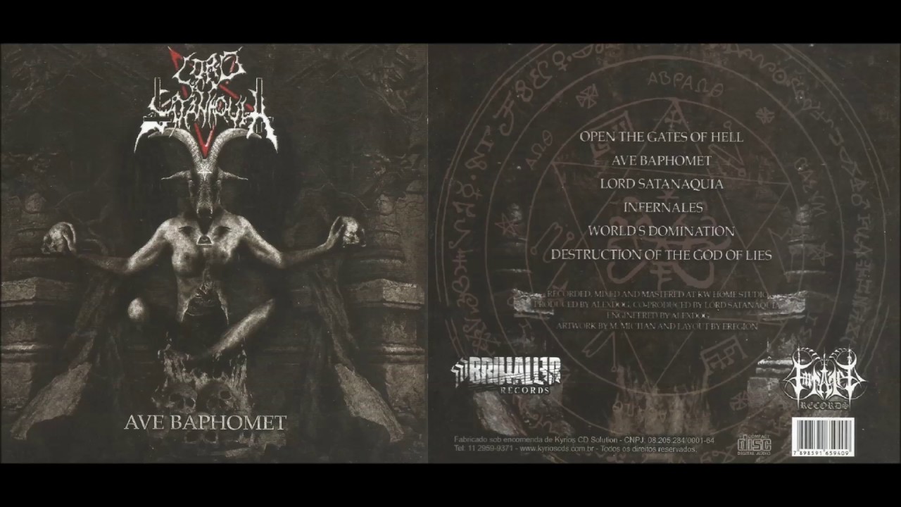 Lord Satanaquia Ave Baphomet - EP FULL 2015