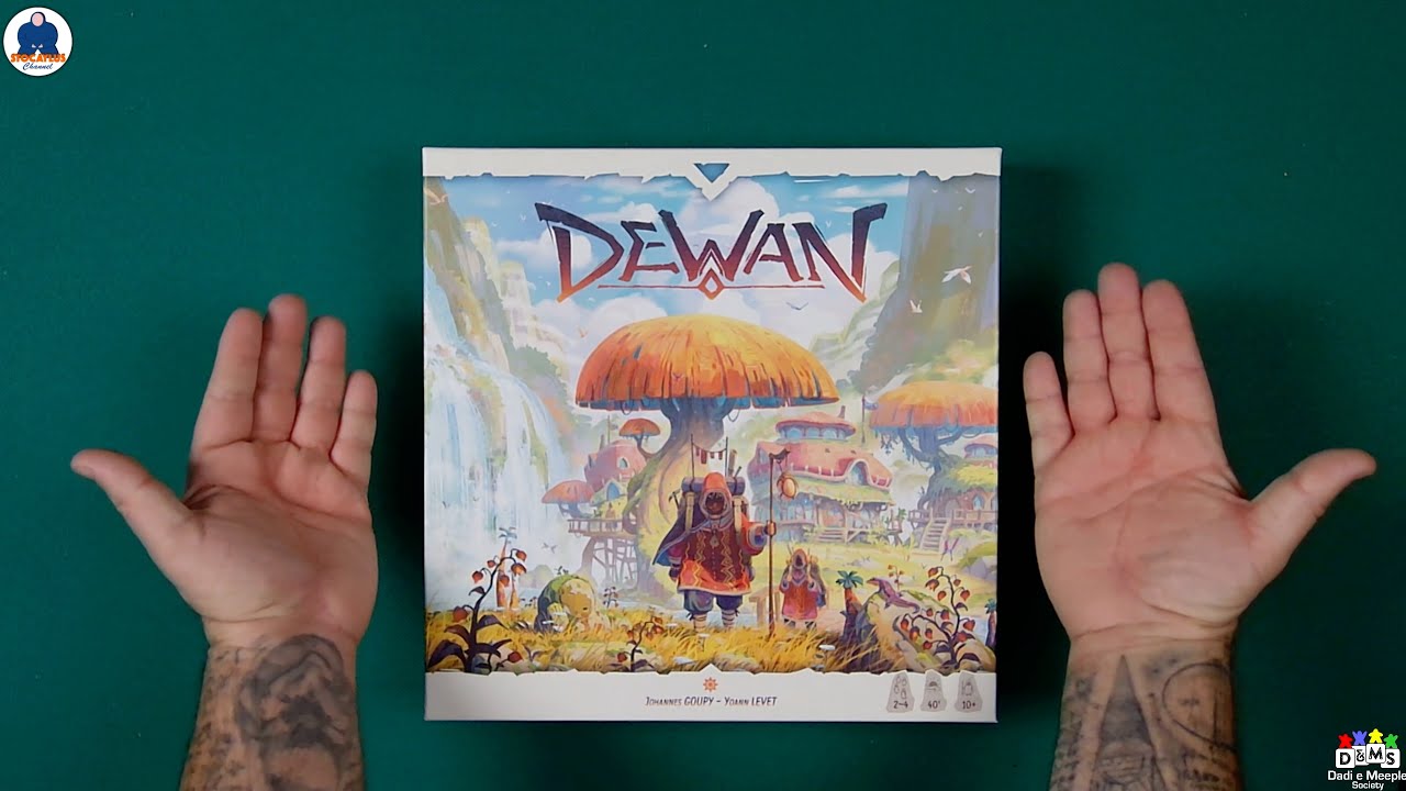 UNBOXING - DEWAN - Board Games - #EssenSpiel25 #indabox