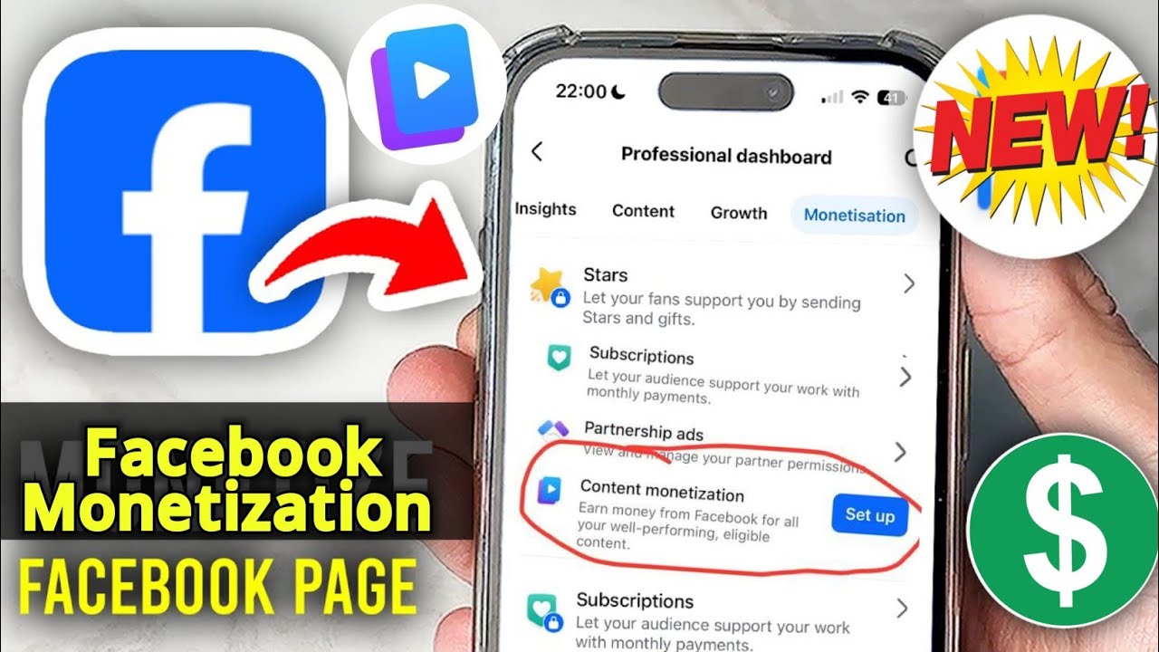 Facebook Monetize Kaise kare | facebook monetization setup | content monetization tools kaise milega