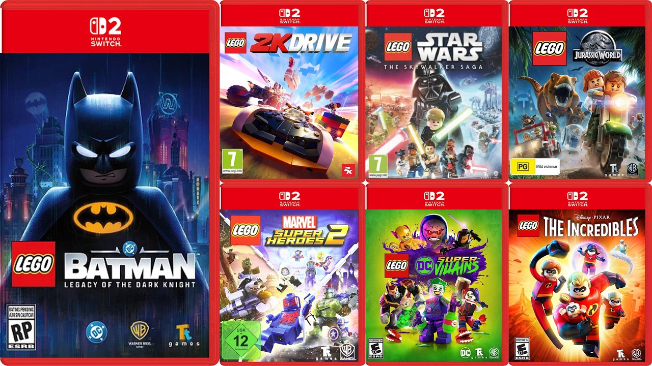 Все 19 игр LEGO на Switch 2 | Nintendo Switch 2 &mdash; 2026