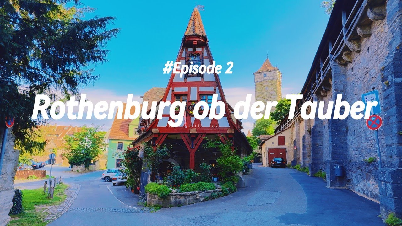 Slow Travel in Rothenburg, Germany | Quiet Streets & Photo Spots | Episode 2 | Travel | ASMR