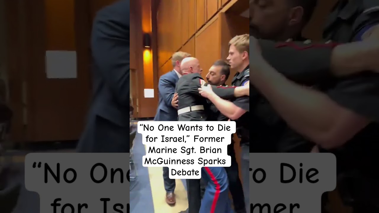 &ldquo;No One Wants to Die for Israel,&rdquo; Former Marine Sgt. Brian McGuinness Sparks Debate