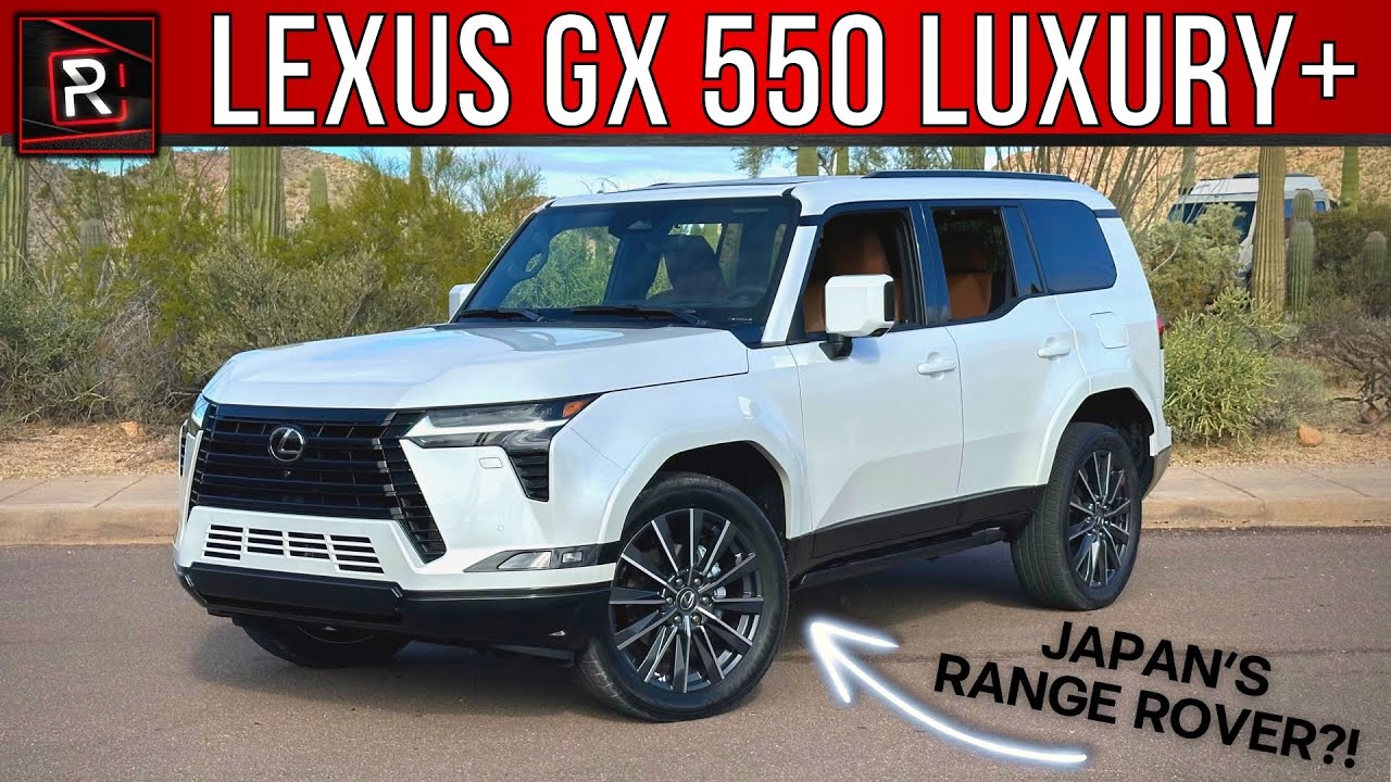 The 2024 Lexus GX 550 Luxury+ Is The Ultimate Posh Land Cruiser For The Road