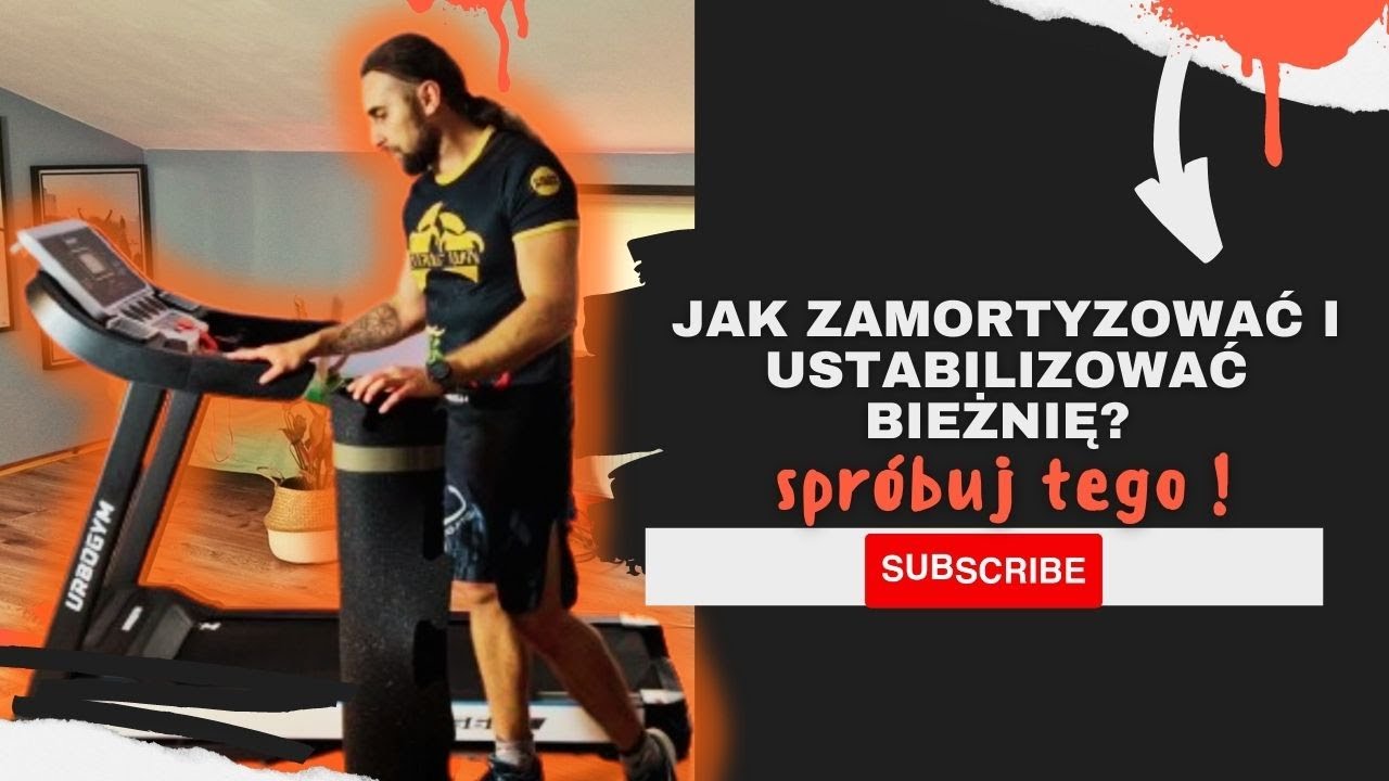 Jak zamortyzować i ustabilizować bieżnię ? Urbogym V660S
