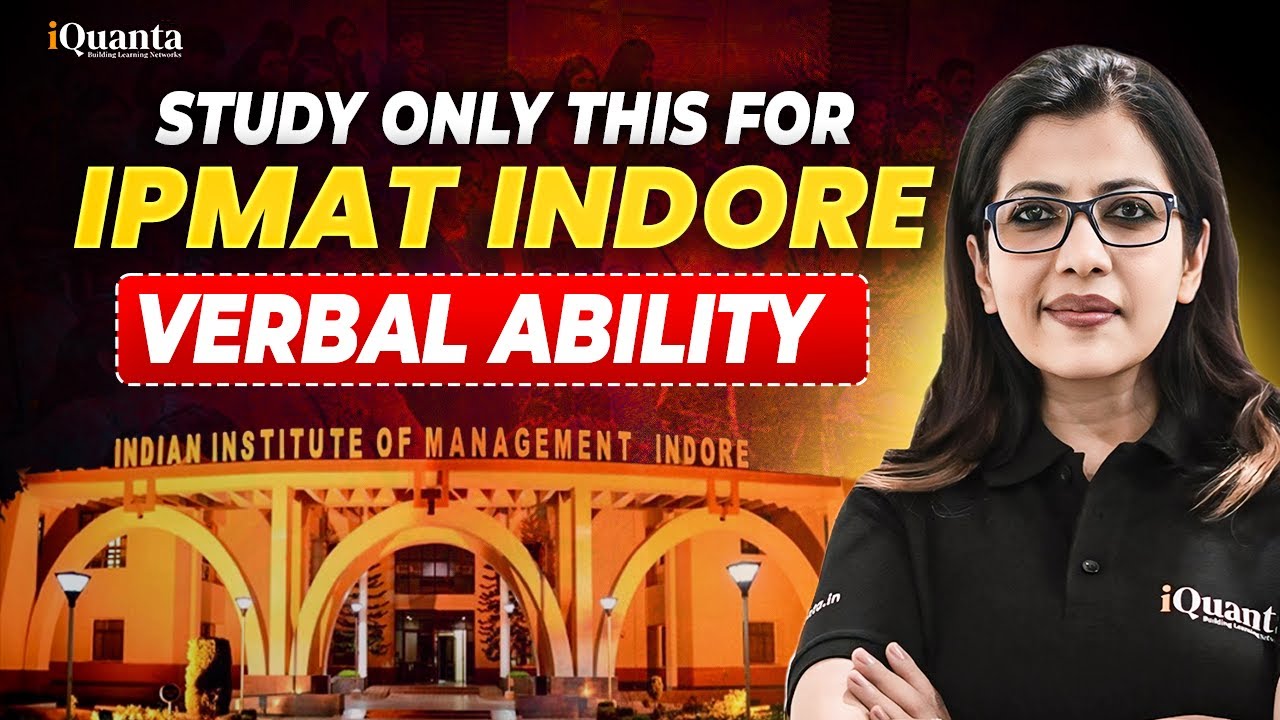 How to prepare for IPMAT Verbal Ability from Scratch? | IPMAT Indore 2026