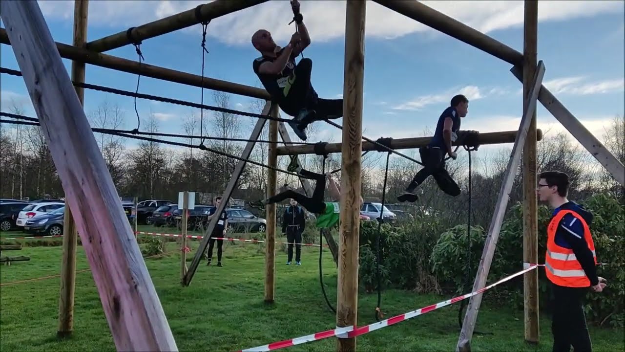 Survivalrun Nieuwehorne U3-run, Joey Bakker 15k, Jesse Linthorst 10k, Bo de Groot 5k