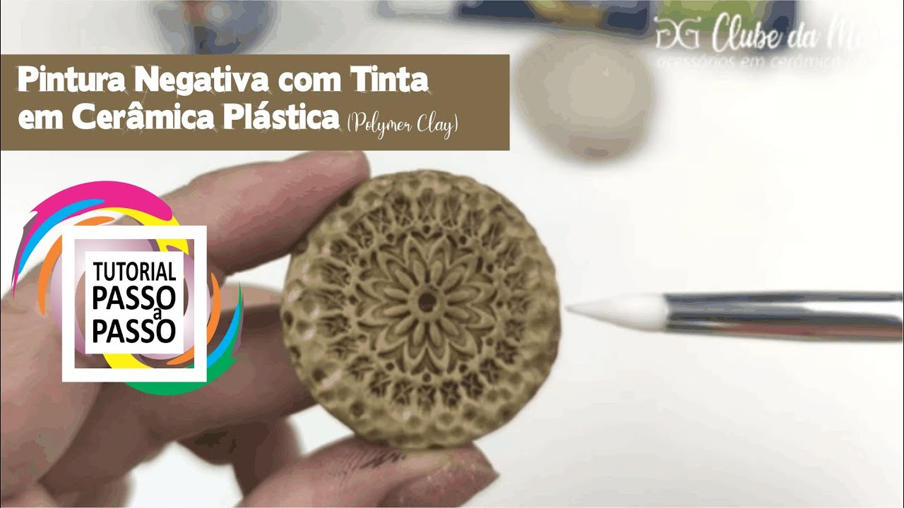Como Pintar a Cerâmica Plástica (Polymer Clay) de Forma Segura