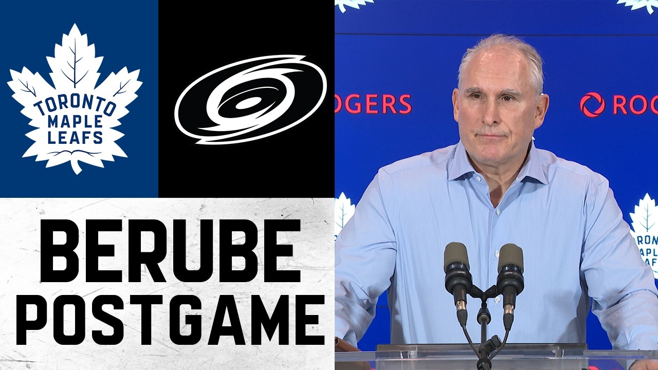 Craig Berube | Post Game vs Carolina Hurricane | March 20, 2026