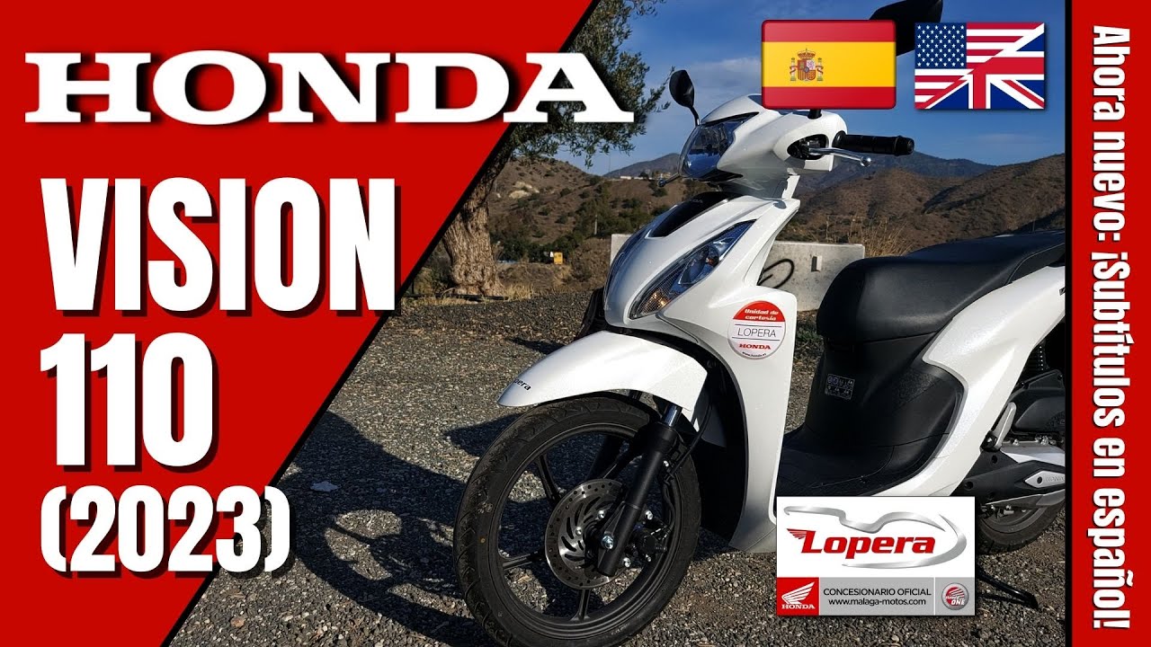 Honda Vision 110 (2023) | Jazda pr&oacute;bna, recenzja, obejście, pr&oacute;ba dźwięku, 0 do 100 (?) km/h