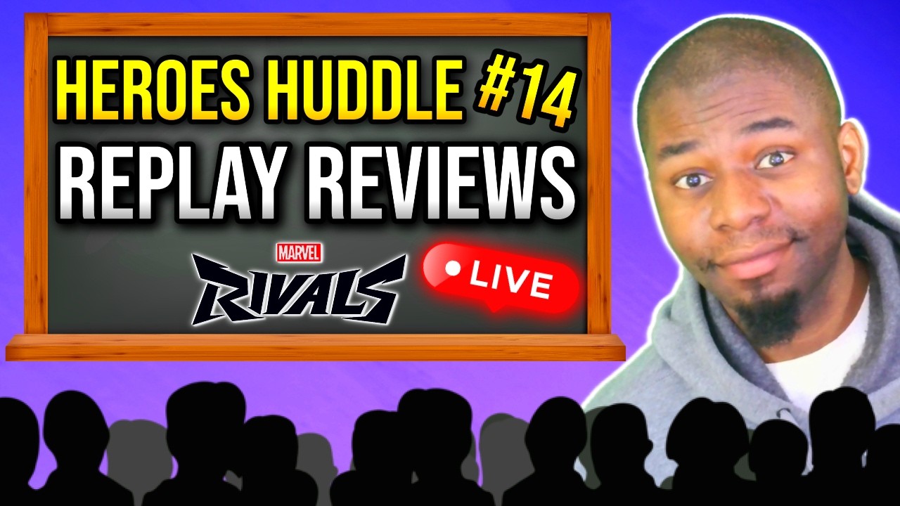 Marvel Rivals Replay Reviews LIVE – Your Replays! | Heroes Huddle #14