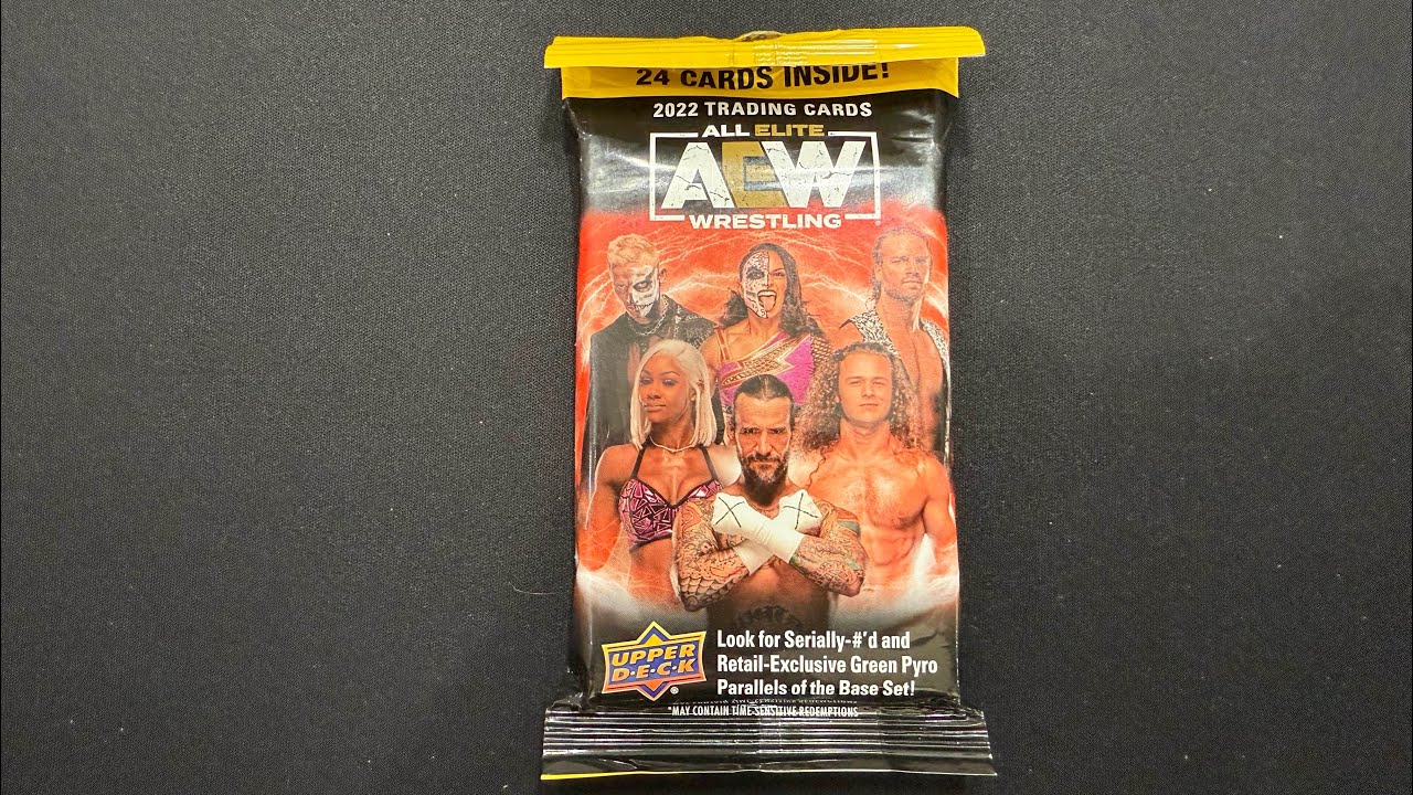 22 Upper Deck AEW Wrestling 