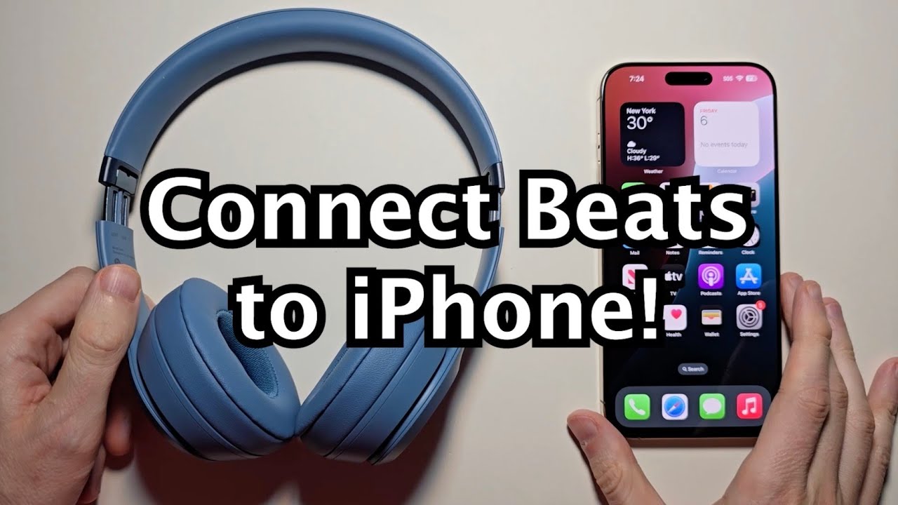 How to Connect Beats Solo 4 Headphones to iPhone!