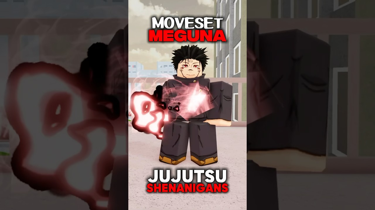 MEGUNA MOVESET!! #jujutsushenanigans #roblox #foryou #jjk #jjs #anime