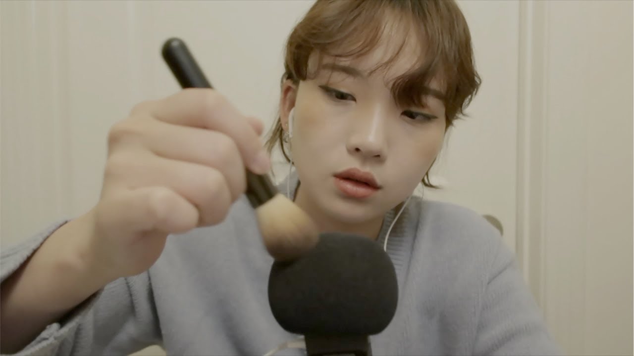 [ASMR] 새로 산 브러쉬들로 마이크 브러싱 / MIC Brushing with my new Brush
