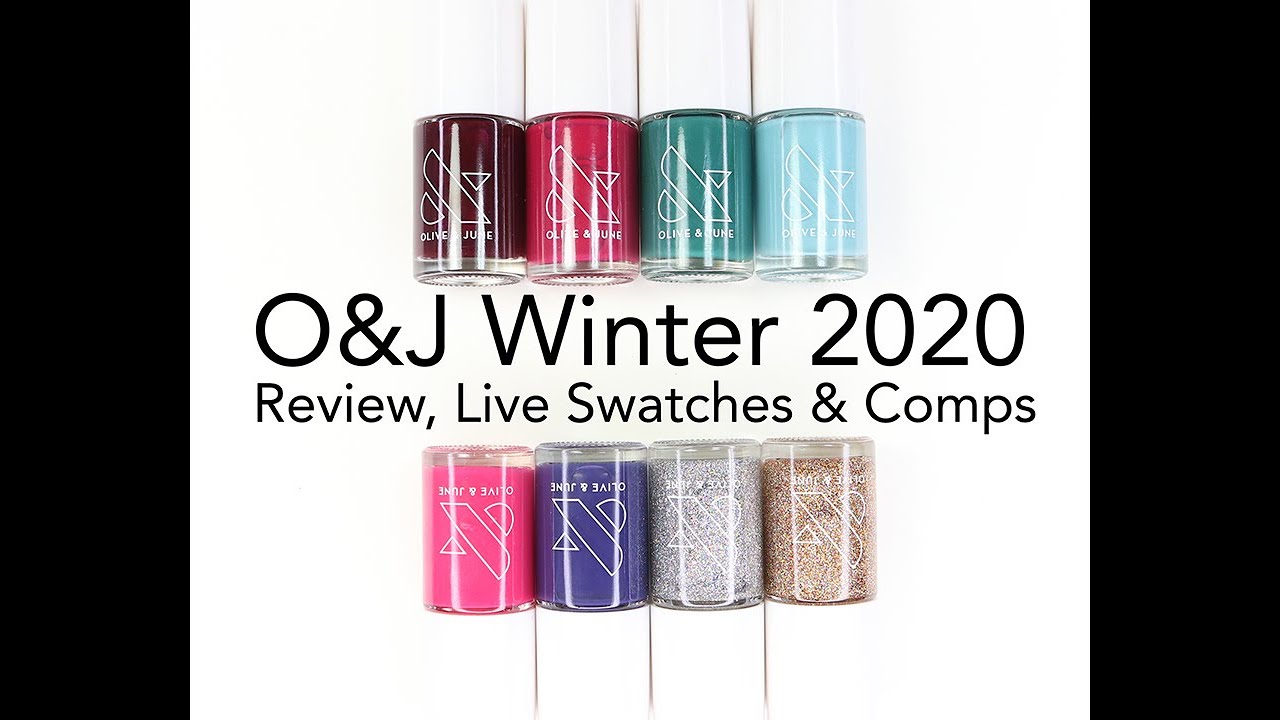 Olive and June Winter 2020: Review, Live Swatches & Comparisons