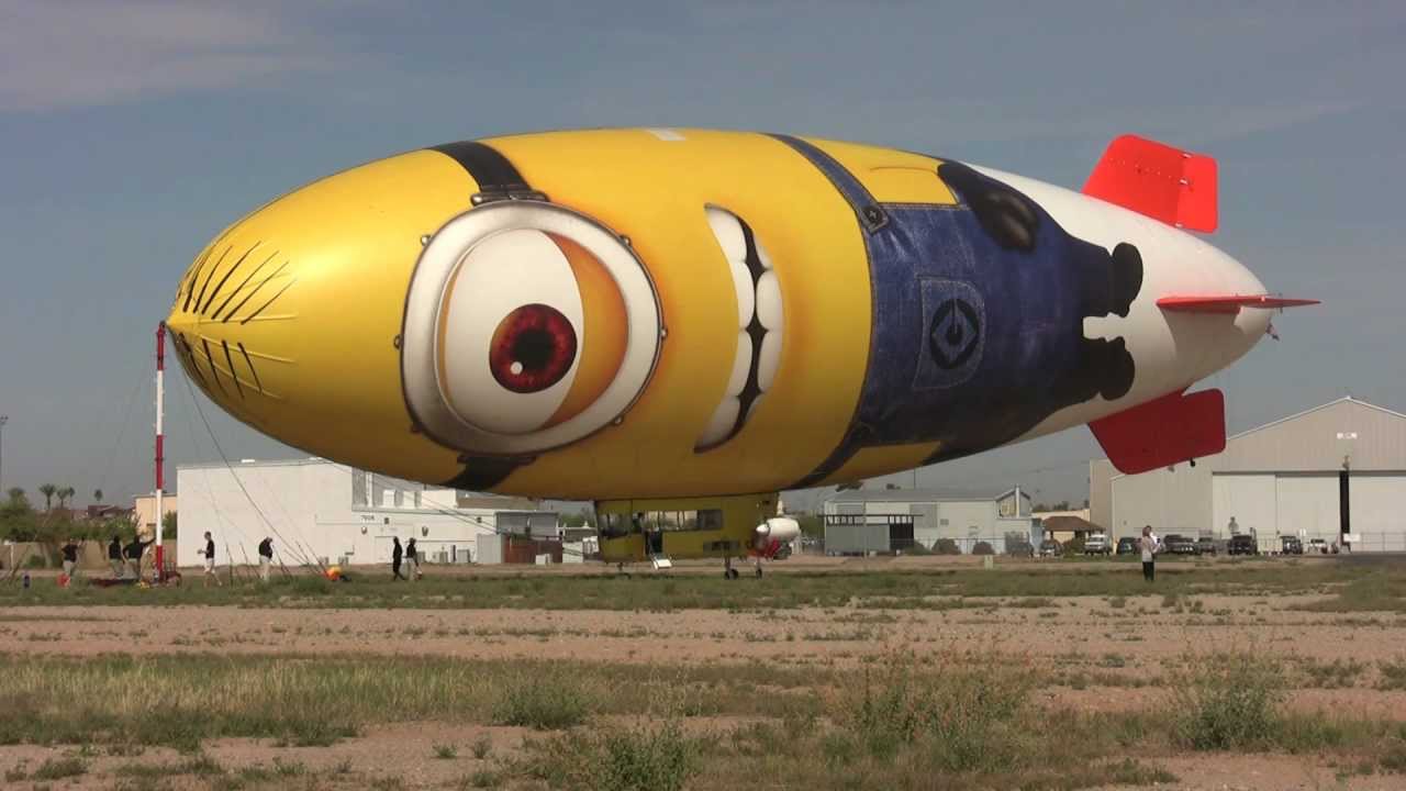 Despicablimp stops in AZ