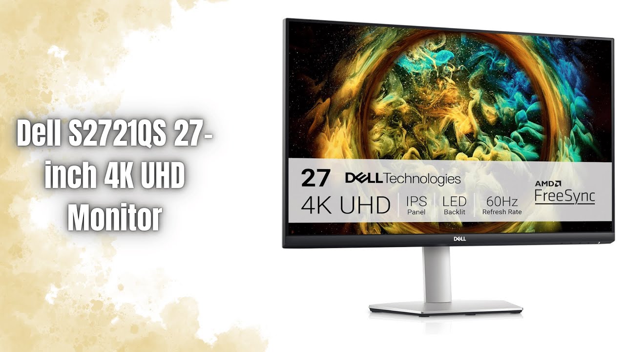 Dell S2721QS 4K Monitor Review | Stunning Budget UHD Display!