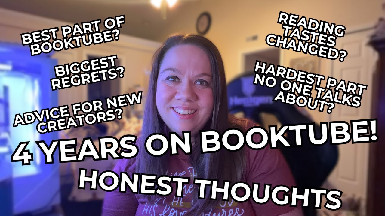 4 года на BookTube 🎉 Размышления, личностный рост и откровенные беседы