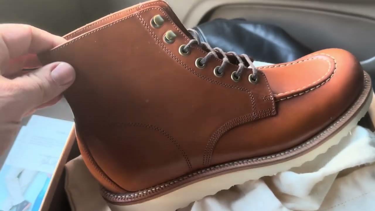 Grant Stone brass boots unboxing