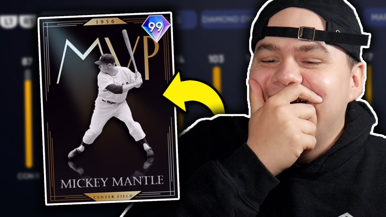 my opponent TALKED TRASH in this 99 MICKEY MANTLE debut!!