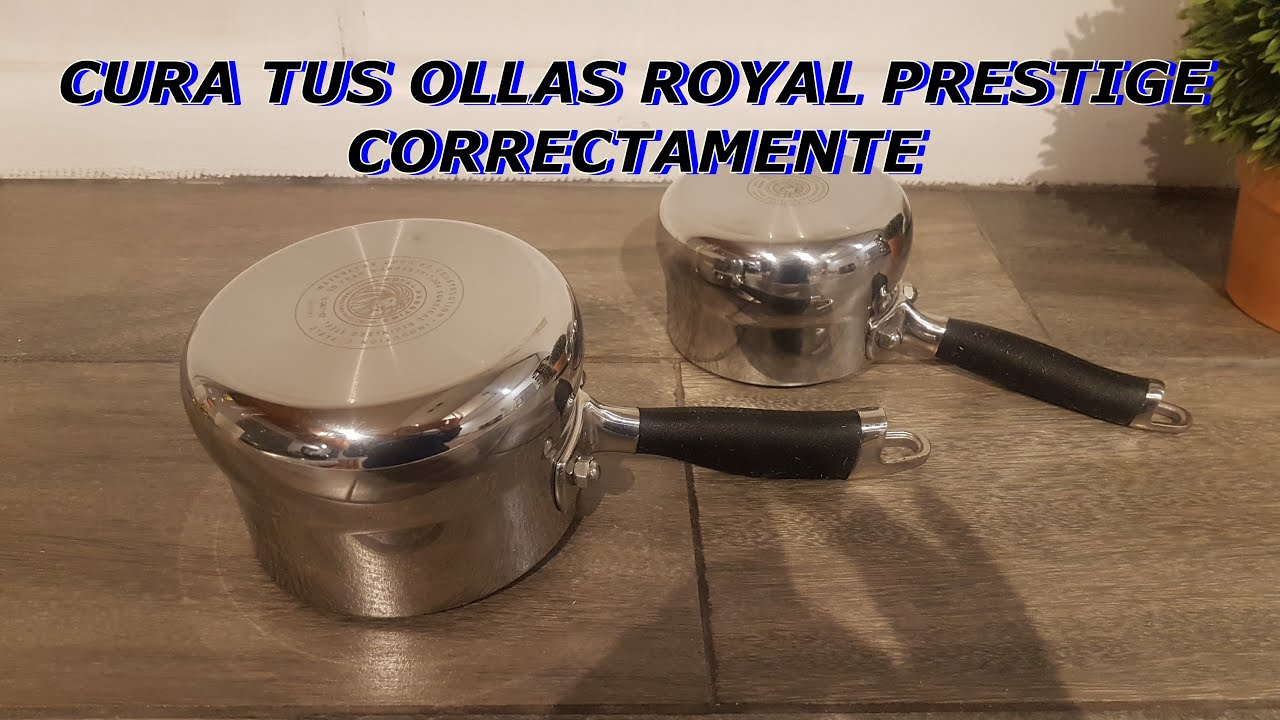Cómo CURAR tus ollas ROYAL PRESTIGE!!!