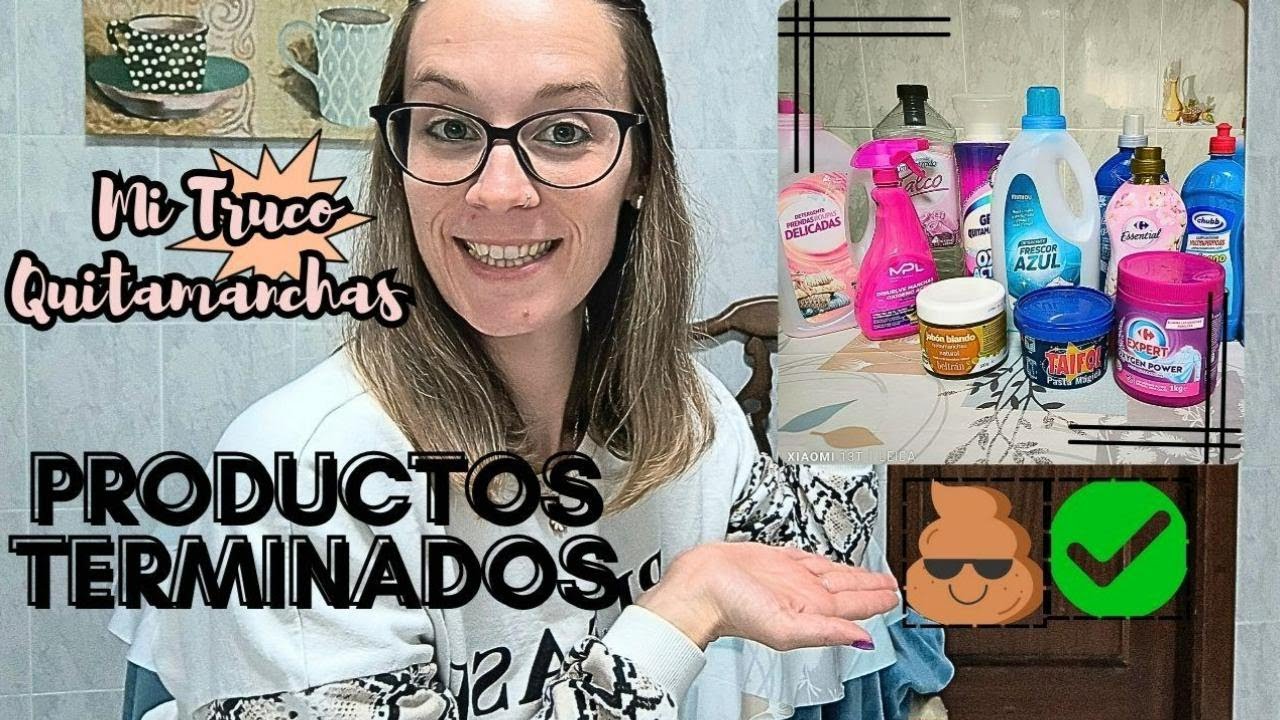 Mercadona y Carrefour✅💩 Productos Terminados Lavadora🫧+ Mi TRUCO QUITAMANCHAS ropa niños