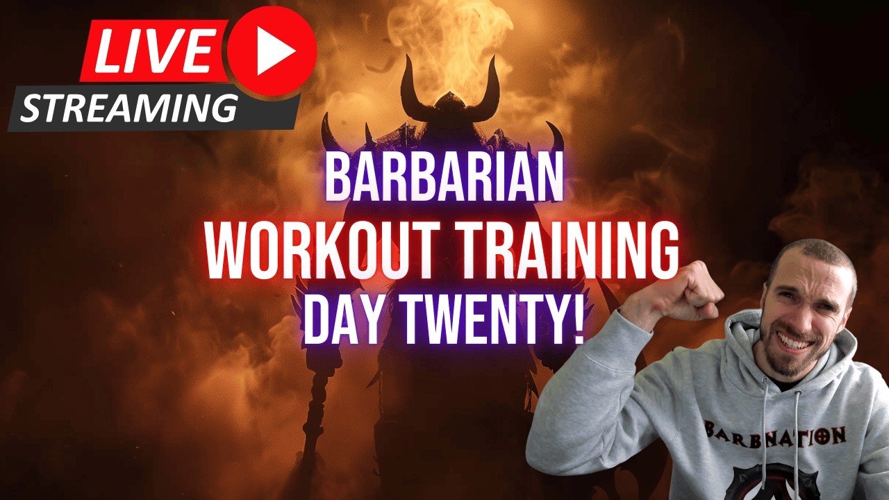 Barbarian Workout Day 20 #Fitness  #Barbarian