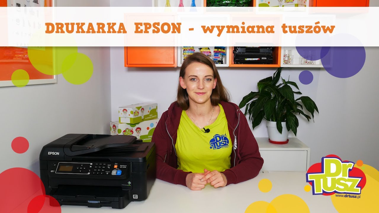 Epson WorkForce WF-2750 DWF - jak wymienić tusz? | DrTusz.pl