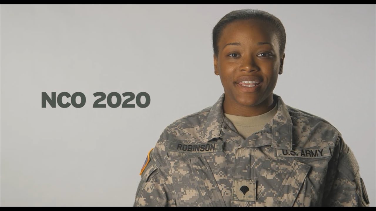 NCO 2020:  Designed for tomorrow's NCO