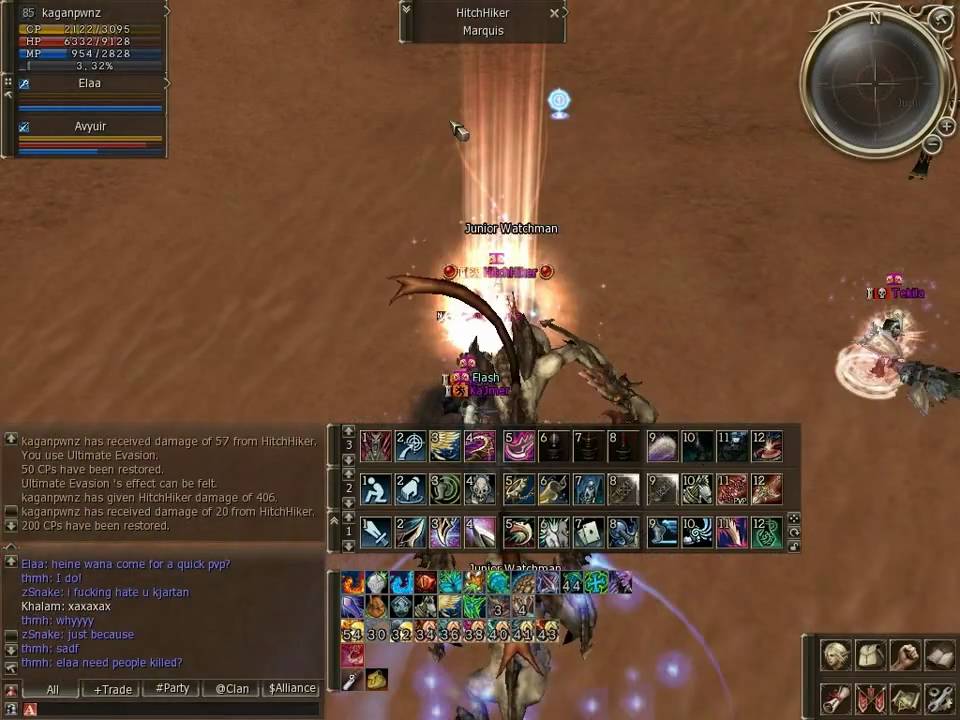 Lineage2 Kaganpwnz Th lvl85 pvp
