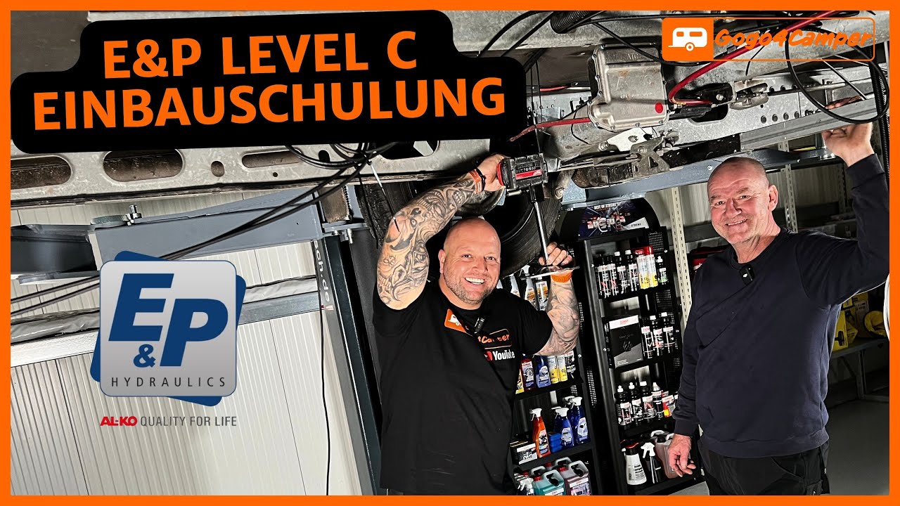 Endlich darf ich selbst das E&P Level C System einbauen - Gogo4Camper YouTube-Werkstatt
