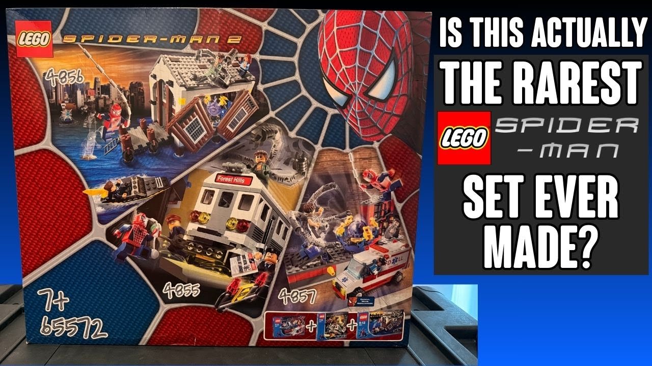 Это самый редкий набор LEGO Человек-паук за всю историю? (Набор LEGO Человек-паук 2 2004 года, но...