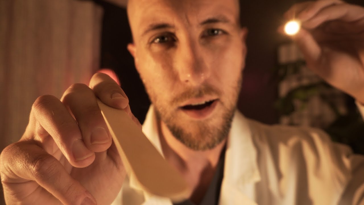 ASMR Ultimate Sensory Test: Cranial Nerve Exam for Deep Relaxation | Part 1.