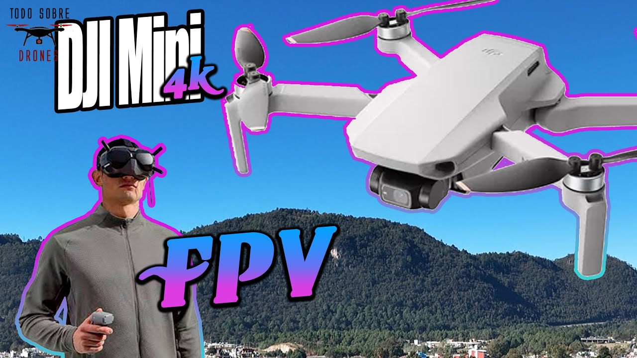 Dron DJI Mini 4k 🚁 como hacer FPV? 📷 + test de zoom wow me sigue sorprendiendo 😱 el mejor