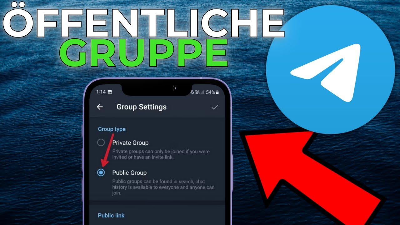 Telegram Gruppe &Ouml;ffentlich Machen | Schritt-f&uuml;r-Schritt Anleitung (2025)