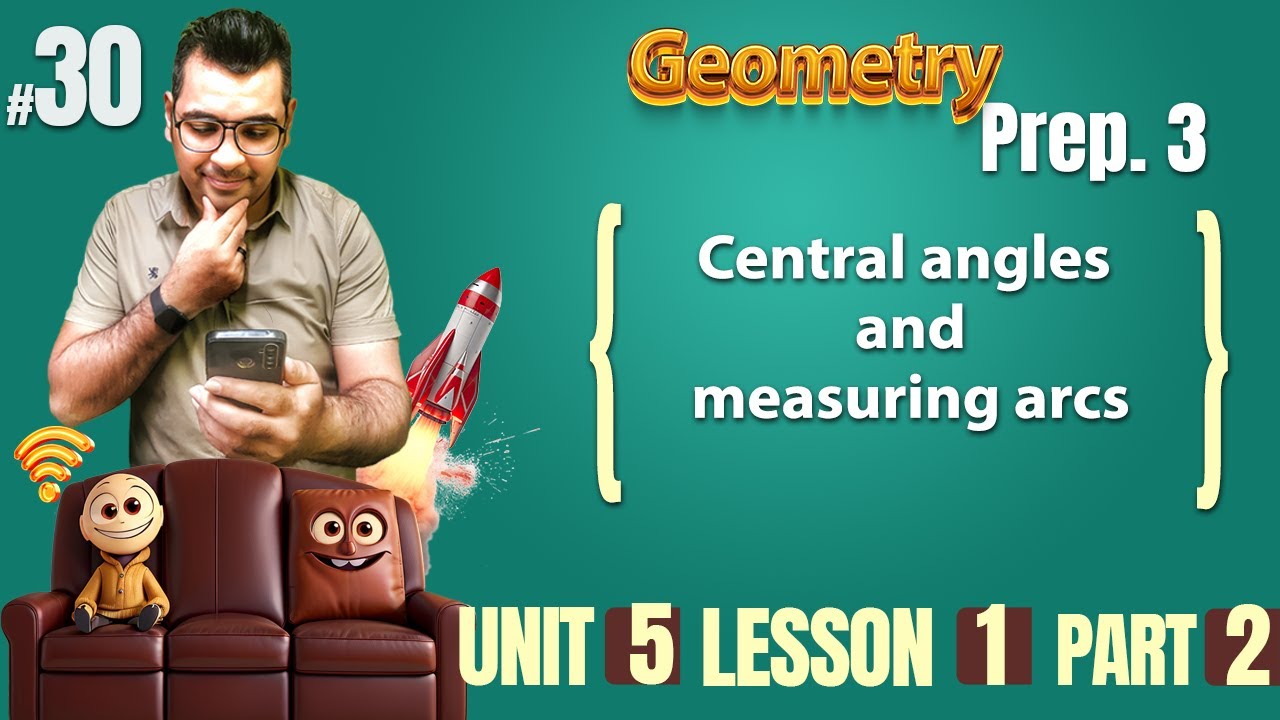 prep 3  | Geometry | Central angles  and measuring arcs