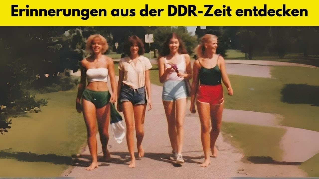Alte Zeiten in Deutschland: Das Leben in den 60er und 70er Jahren.