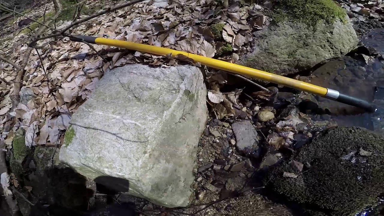 Goldwaschen in Hessen - Prospektieren am Quarzbach