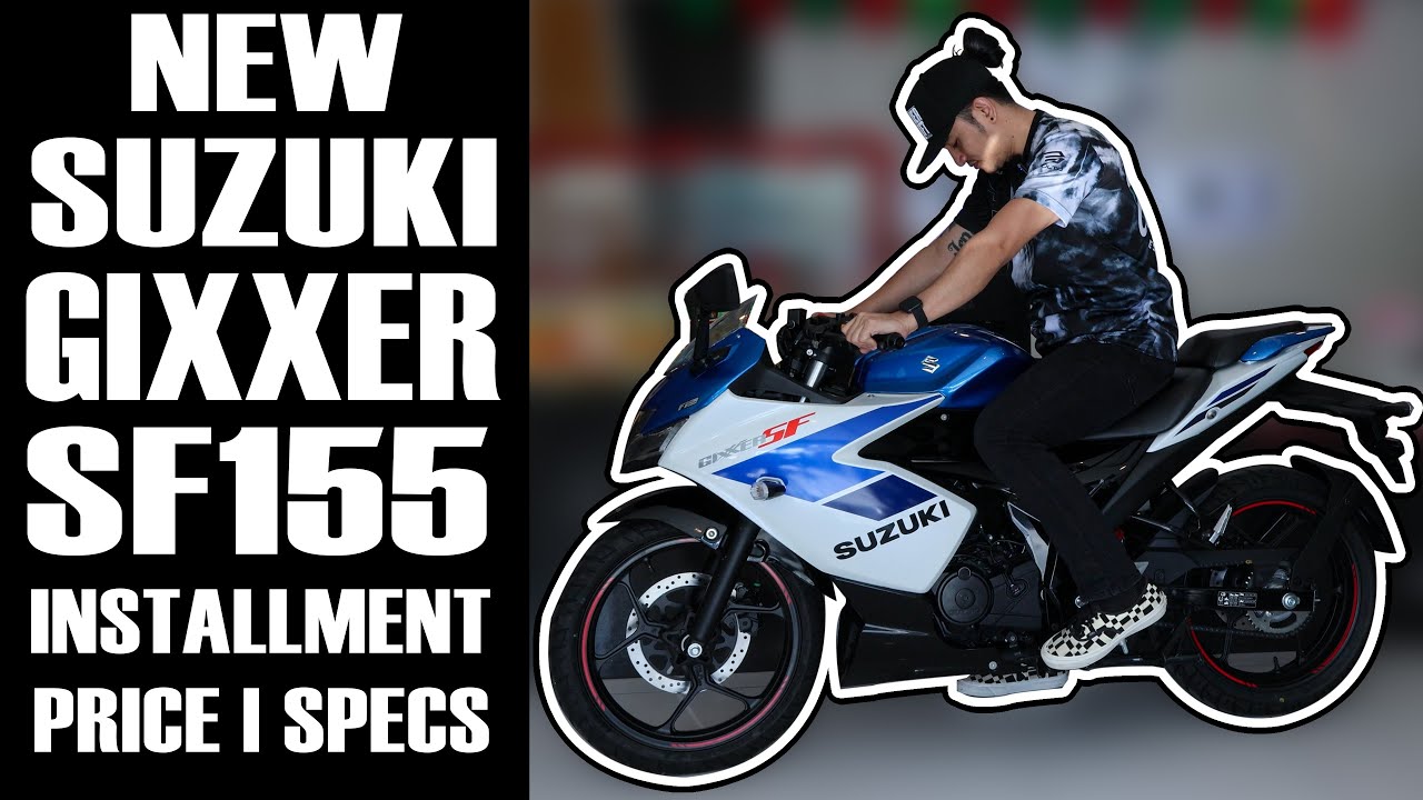 Pinakabagong Suzuki Gixxer SF155 2024 | Installment Price | Specs