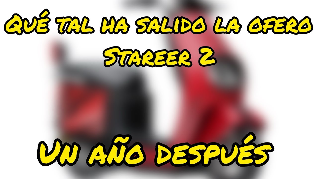 Ofero stareer 2 un a&ntilde;o despu&eacute;s - Fallas - Servicio postventa - garant&iacute;a 