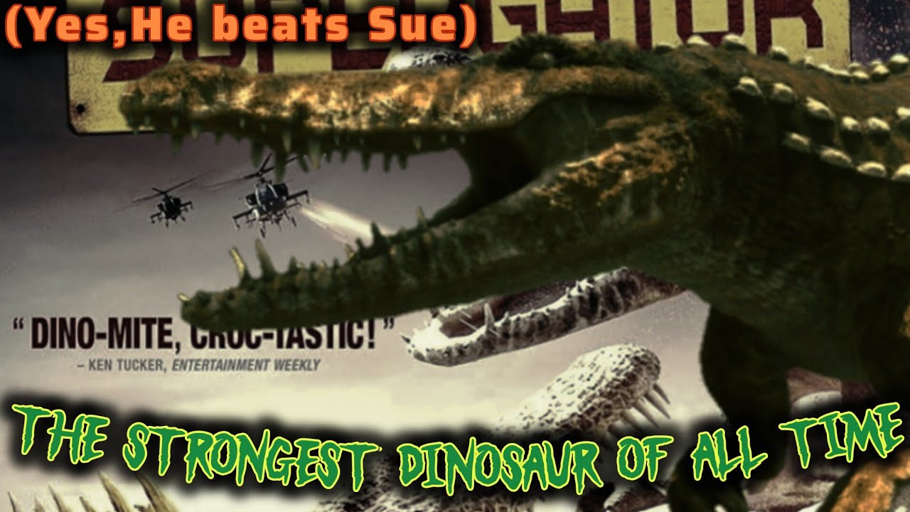 Dinocroc Solos T-Rex | scaling of Dinocroc