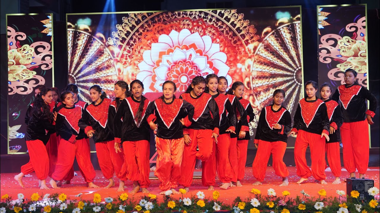 Apollo School Annual Day featured a stunning remix classical dance by girls blending grace & energy.