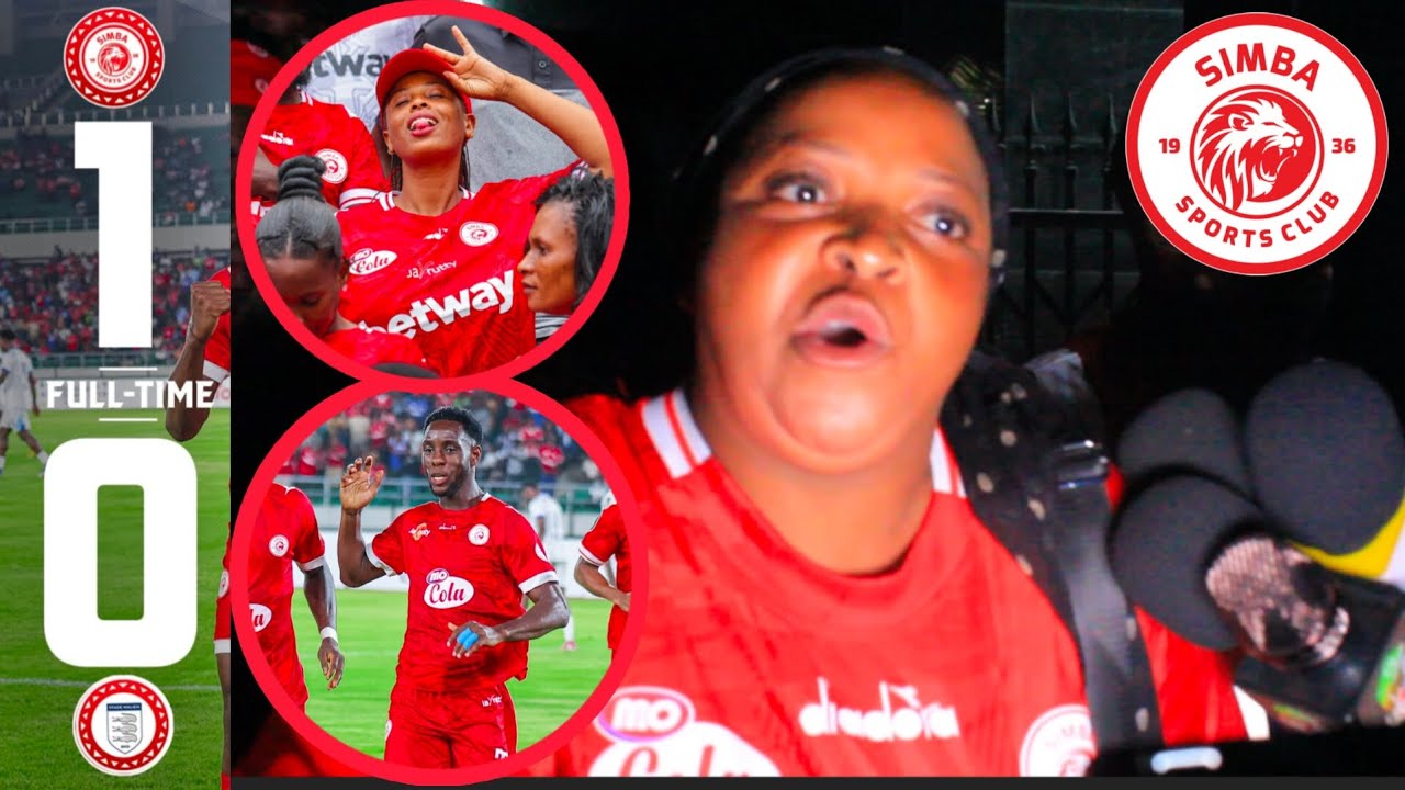 🔴HII SIMBA TEMA MATE CHINI NI MOTO_ MASHABIKI WAPAGAWA NA ANISET OURA BONGE LA MCHEZAJI 