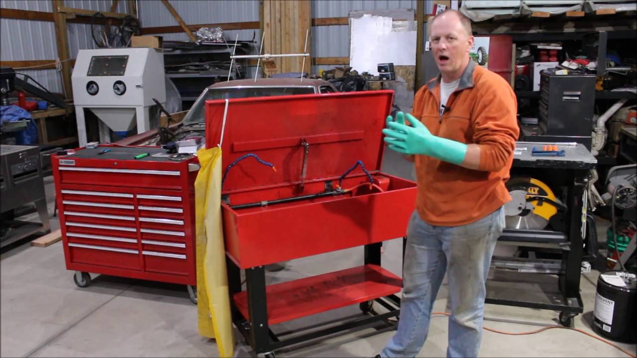 40 Gallon Parts Washer Upgrades