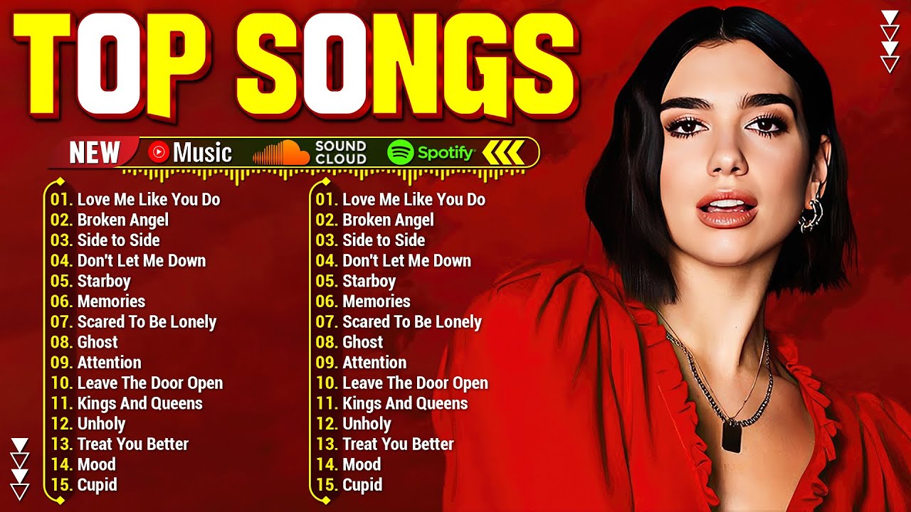 Billboard 2025 🍀 Top Hits 2025 🍁 Dua Lipa, Adele, The Weeknd, Maroon 5, Ed Sheeran, Justin Bieber