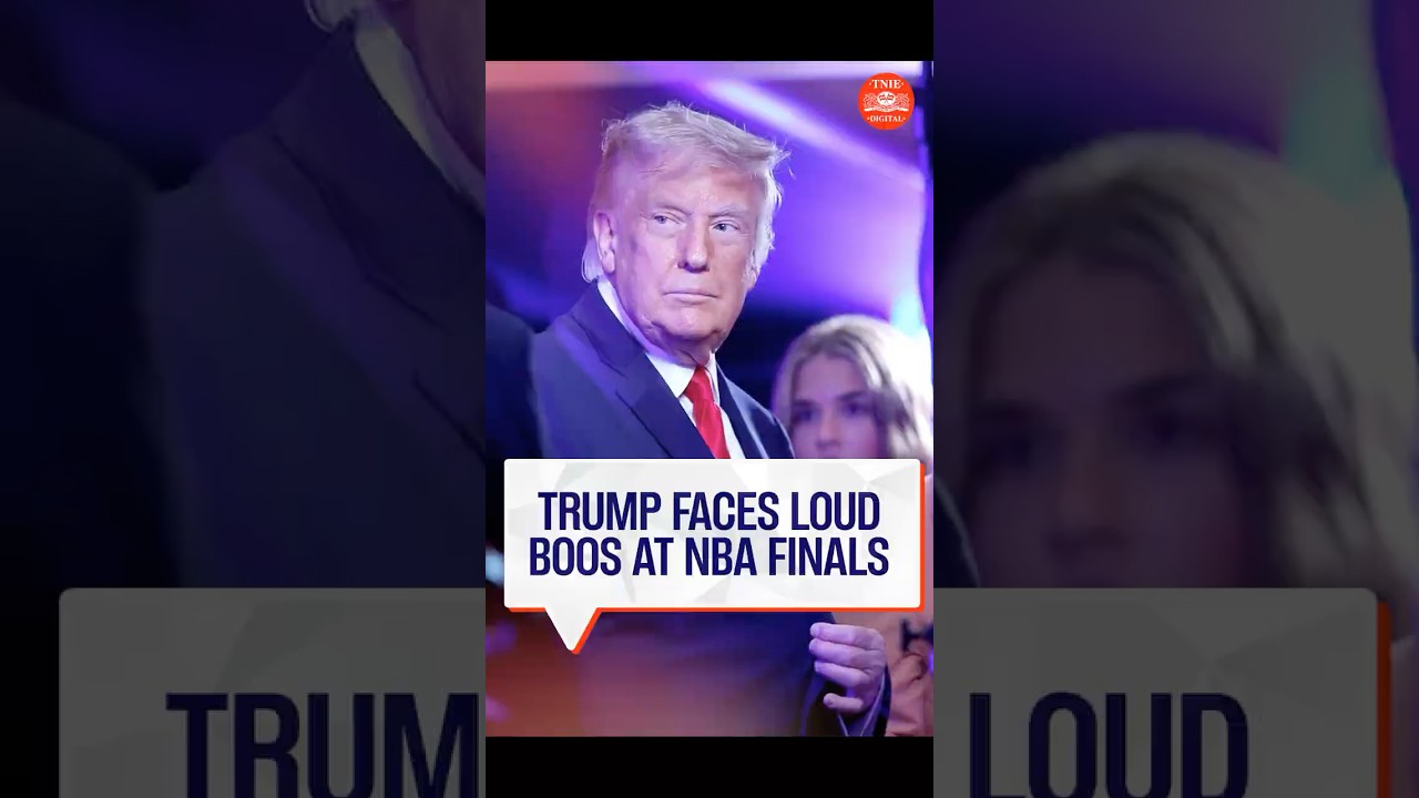Watch: Trump booed at NBA Finals