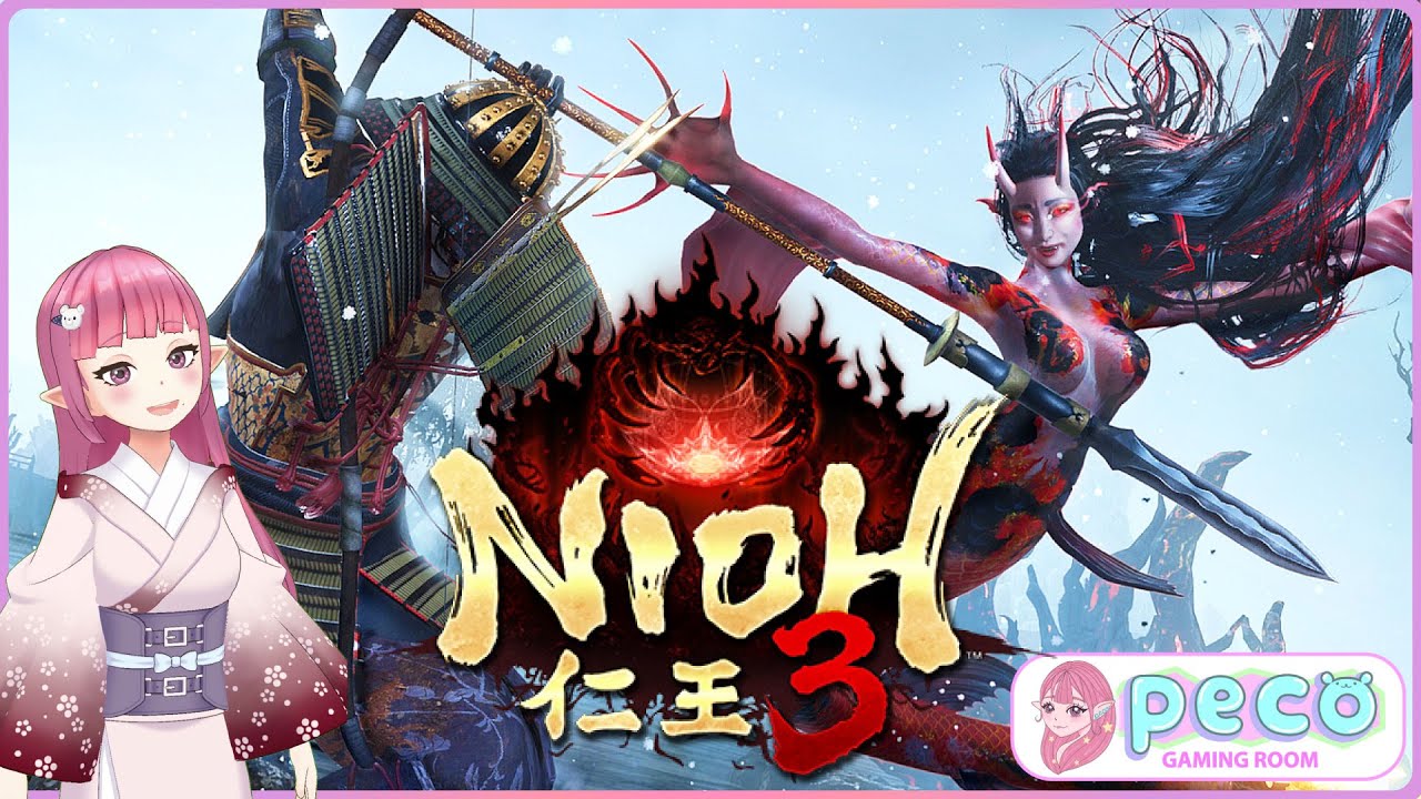 【仁王3】体験版🎀🫧はじめての仁王シリーズ！キャラクリ楽しみ🥴【ネタバレ注意】【Nioh3】
