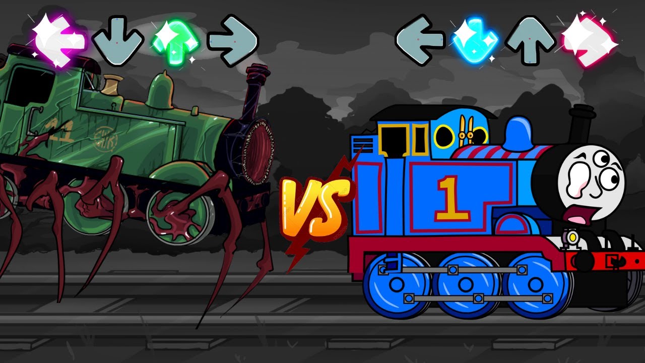 Friday Night Funkin' - Oliver/Beast vs Thomas Train (Unknown Suffering) - Sodor Fallout
