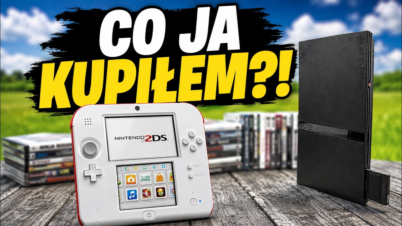 Nintendo 2DS taniej już nie będzie?! I najlepsza PS2 Slim!