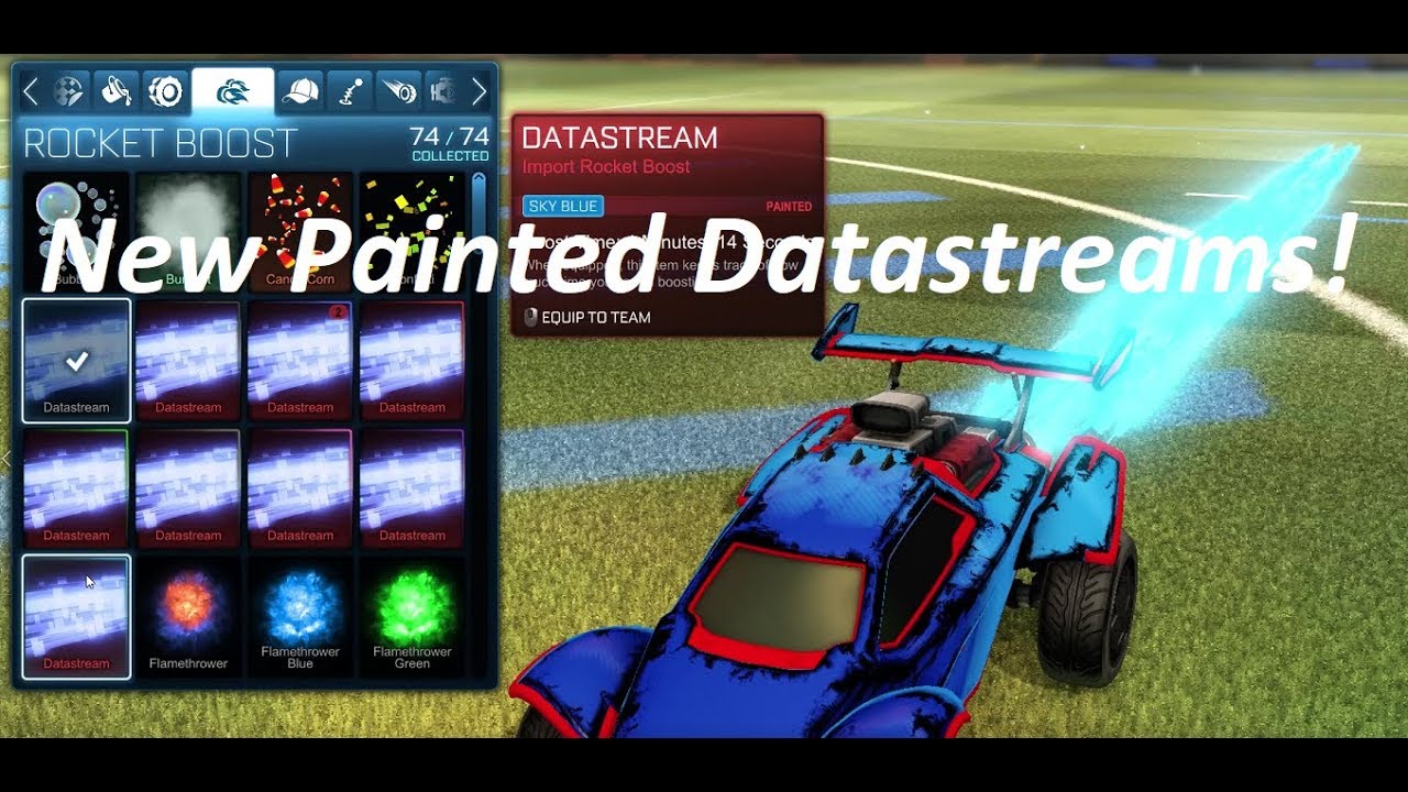 Painted DataStreams | Import Boost | Rocket League